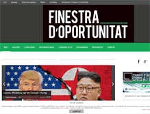 Tablet Screenshot of finestradoportunitat.com